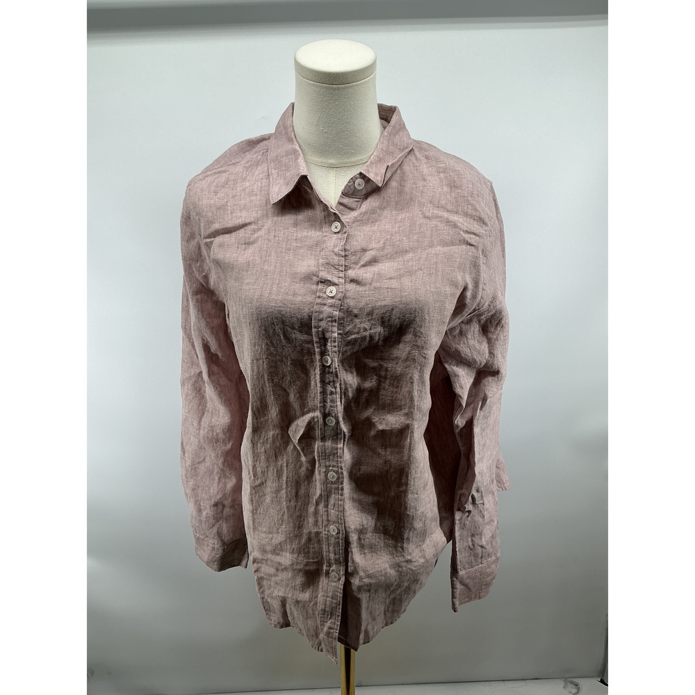 100% European Linen Long Sleeve Shirt